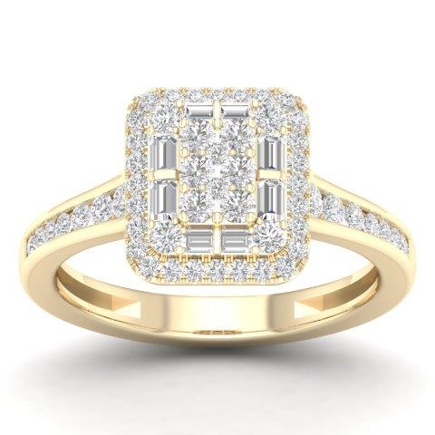 14K 0.40CT D-LADIES RINGS