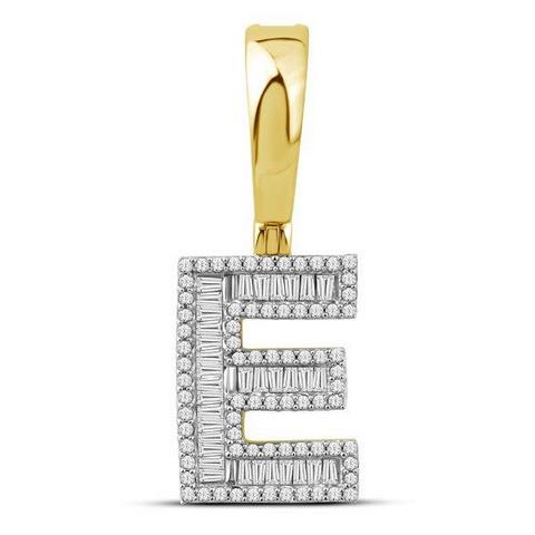 10K 0.48CT D-BAGUETTE NITIAL "E"