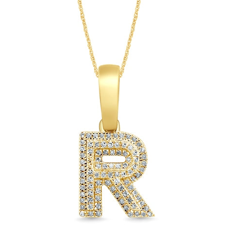 10KT 0.14-0.15CT D-INITIAL "R"