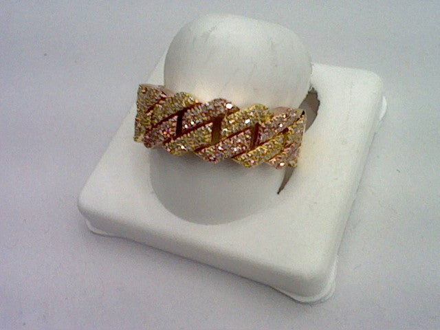 10KT 0.40-0.42CT D-MENS BAND