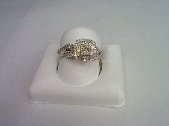 10KT0.31- 0.33 CT D-LADIES RING
