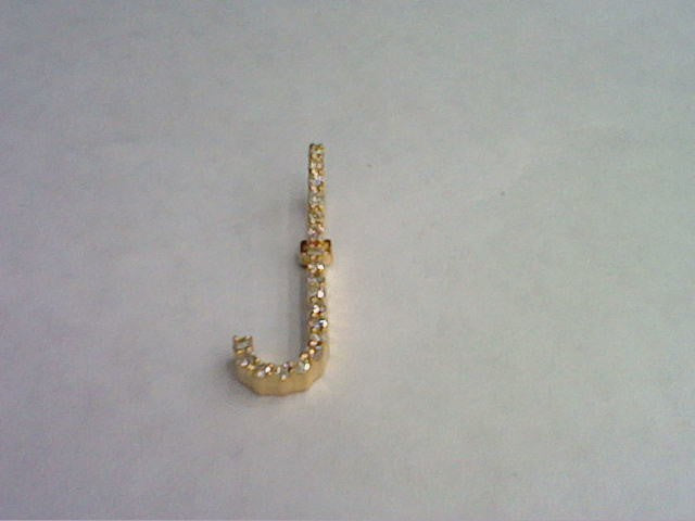 10KT 0.31- 0.35CT D-DARK POLISH INITIAL "J"