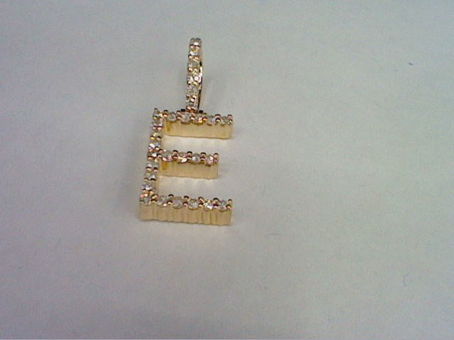 10KT 0.50- 0.55 CT D-DARK POLISH INITIAL "E"