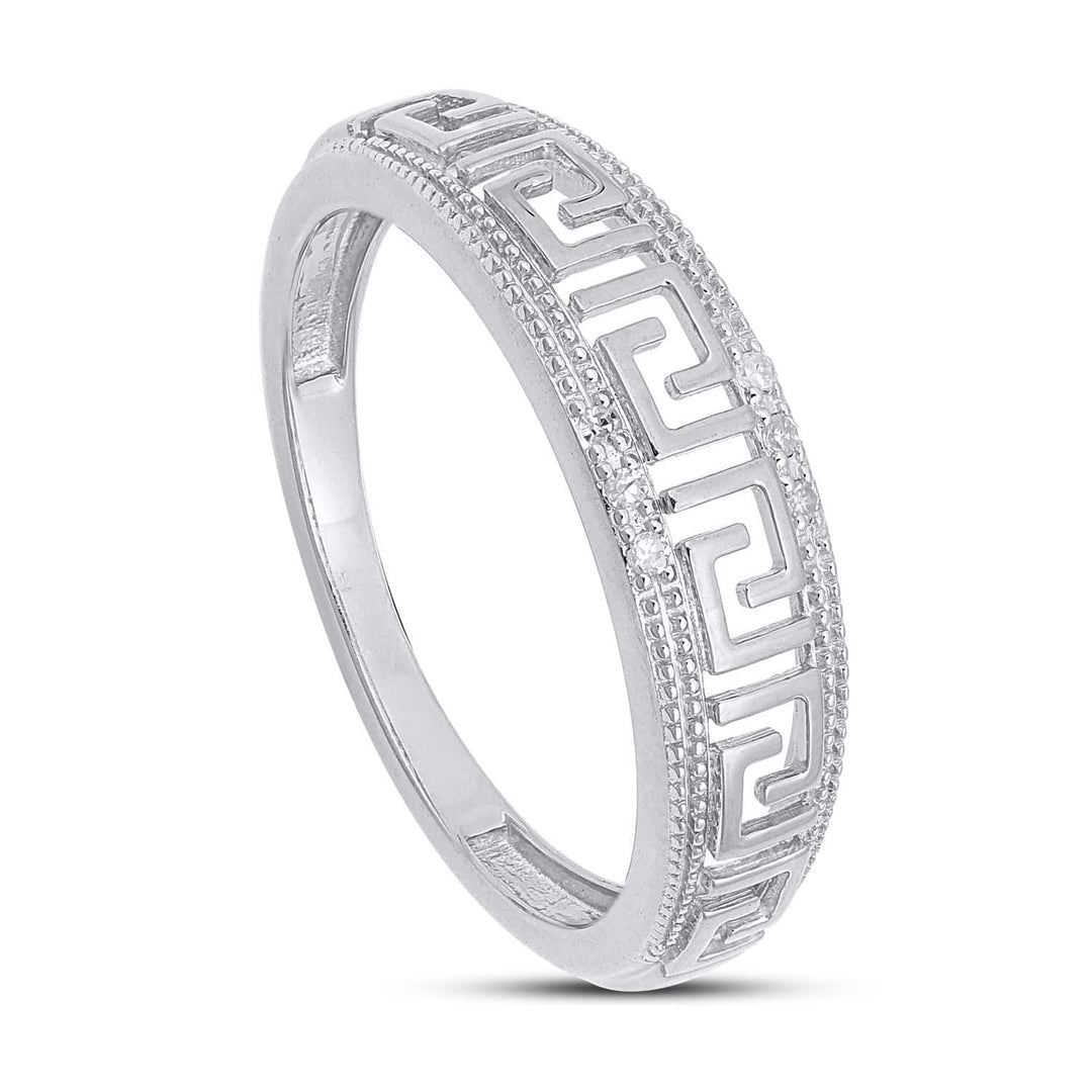 925 SS 0.03CT D- LADIES BAND