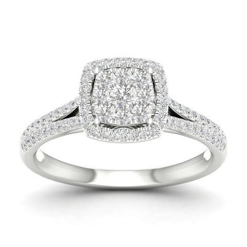 14K 0.50CT D-LADIES RINGS