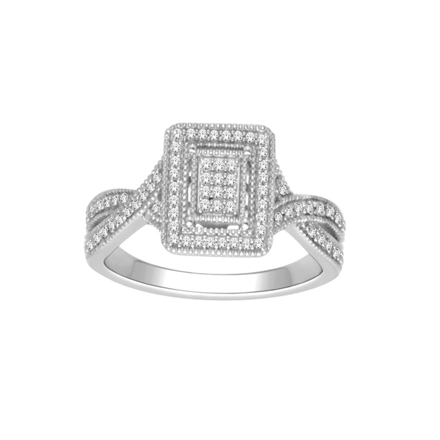 10K 0.25CT D-LADIES RINGS