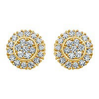 10K 0.72-0.80CT D-DARK  EARRINGS