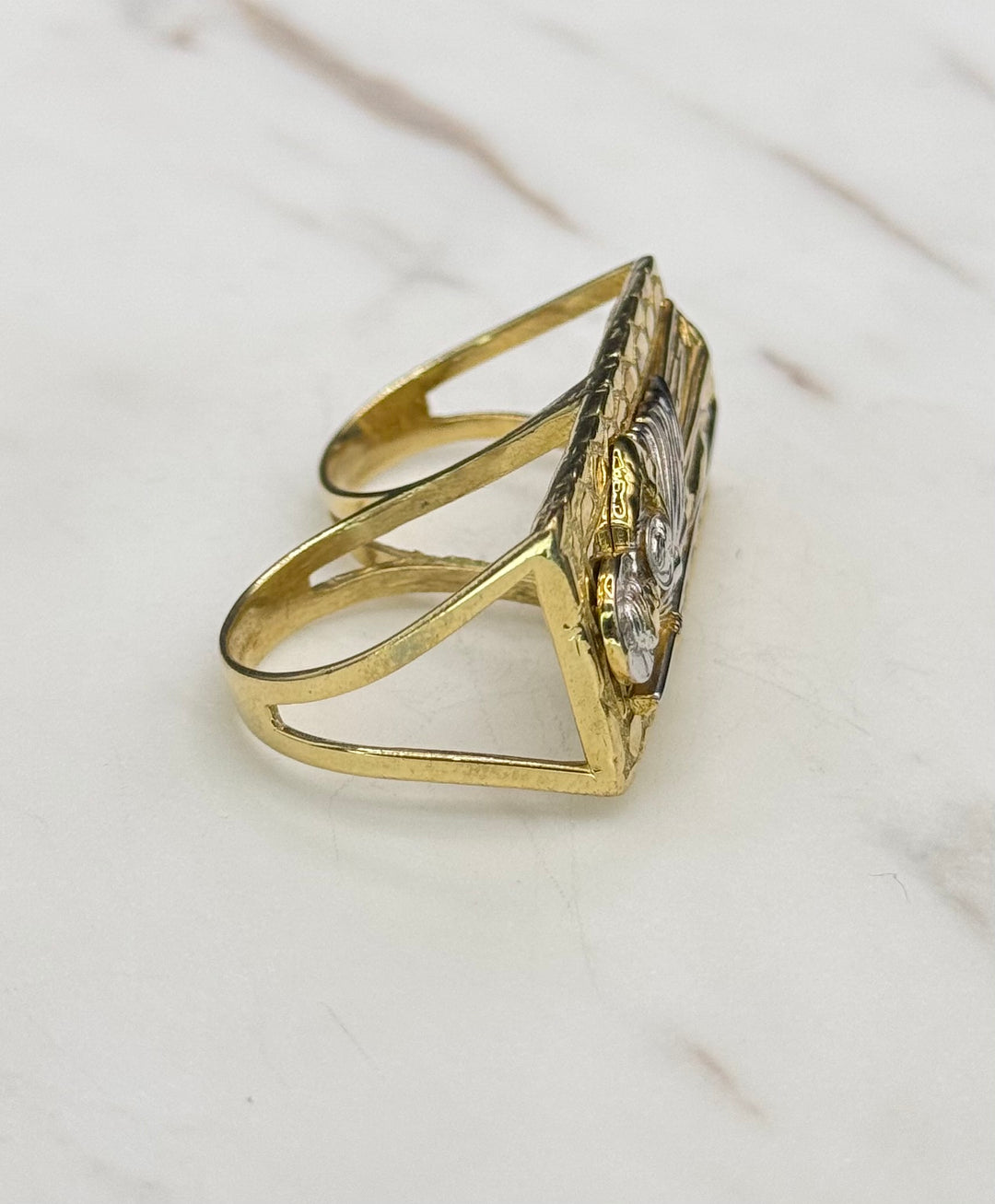 10K GOLD SAINT JUDE RING
