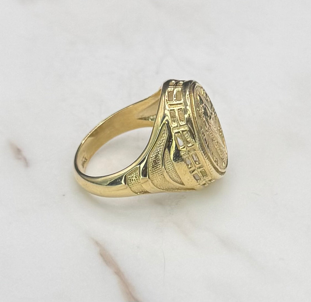10K GOLD SAINT JUDE RING