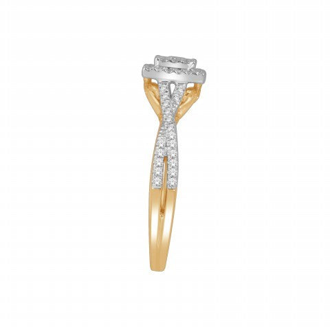 CLOSEOUT 10KT 0.47CT D-LADIES RING