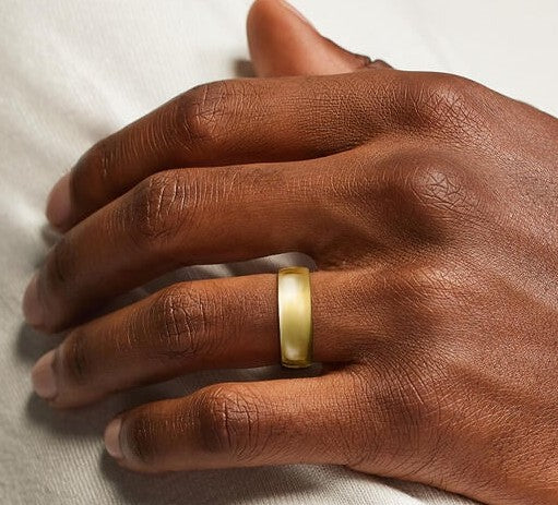 GOLD WEDDING BAND 6MM