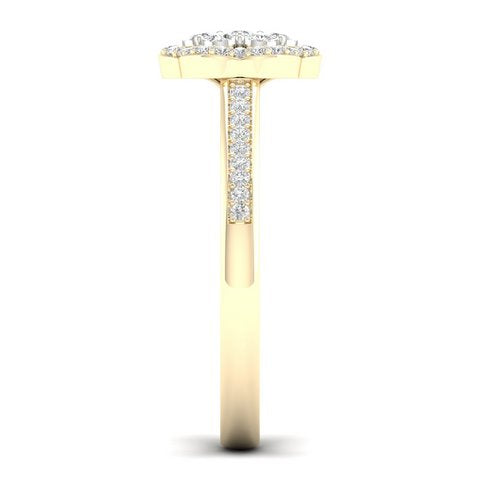 CLOSEOUT  10KT 0.25CT D-LADIES RING (ONE BAND)