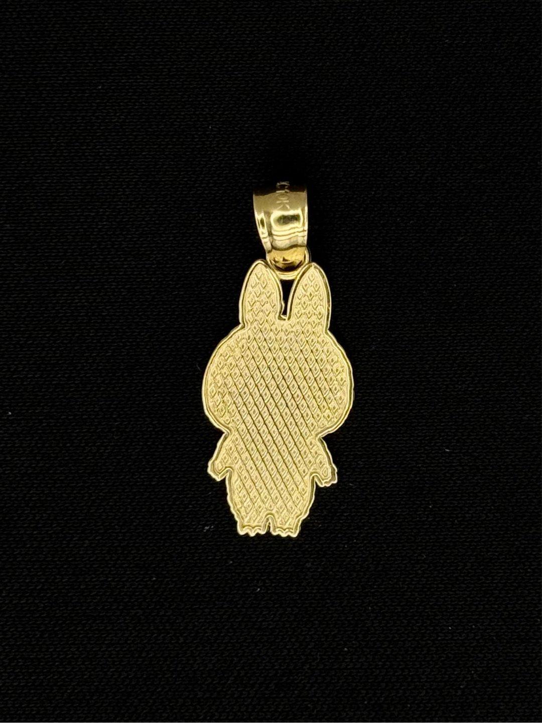 10K GOLD LABUBU 3D PENDANT