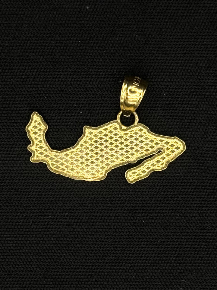 10K GOLD MEXICO PENDANT