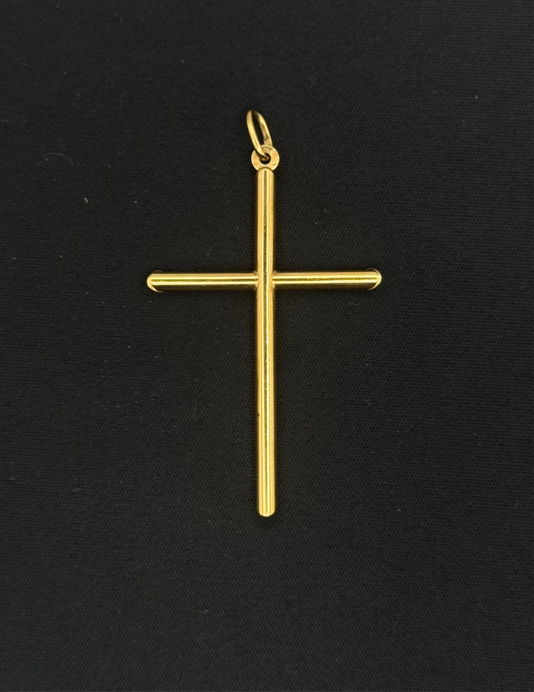 10K GOLD CROSS PENDANT