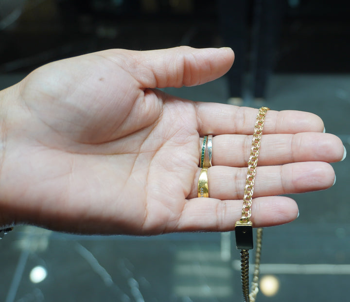 10K GOLD CHINO LINK NECKLACE