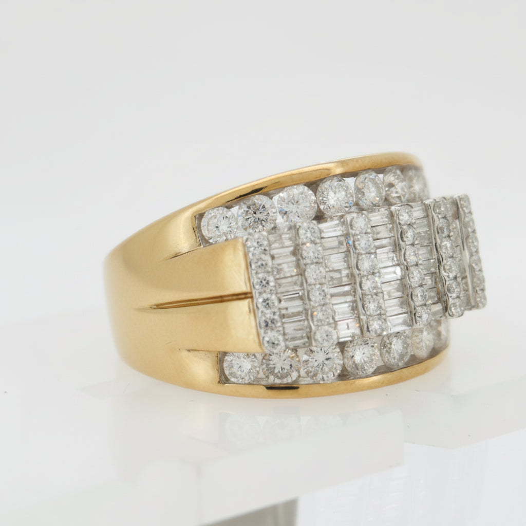 10K YELLOW GOLD 2.00 CTW  DIAMOND RING