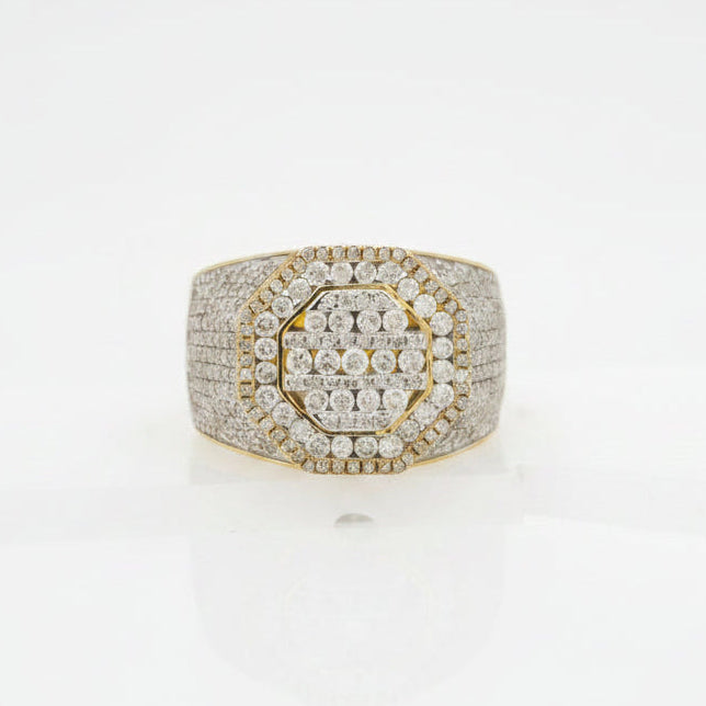 10K YELLOW GOLD 2.24 CTW  DIAMOND RING