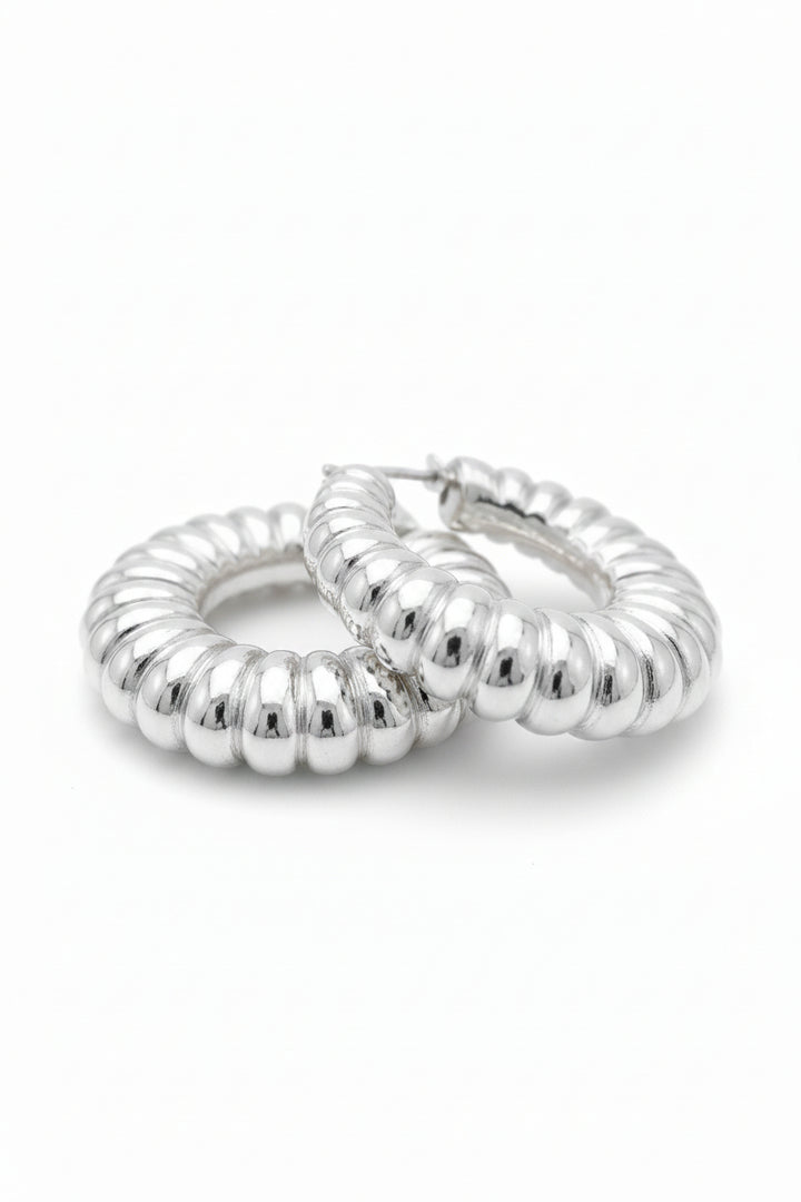 925S SILVER SHRIMP EARRINGS 7.8 GRAMS