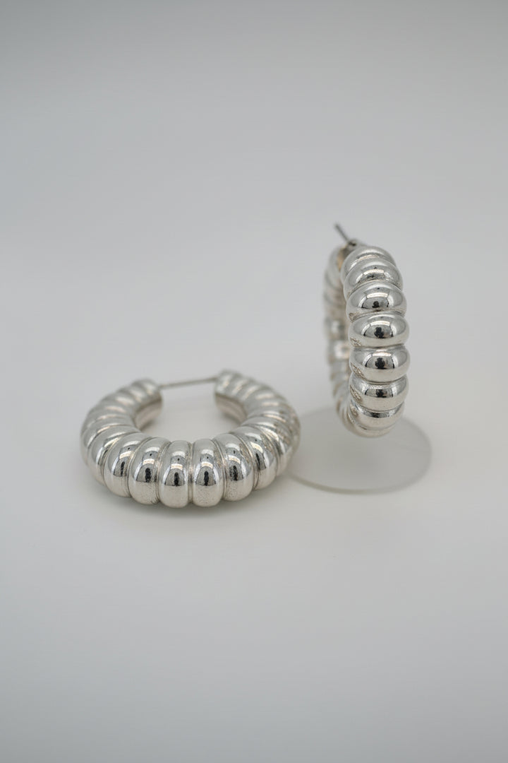 925S SILVER SHRIMP EARRINGS 7.8 GRAMS