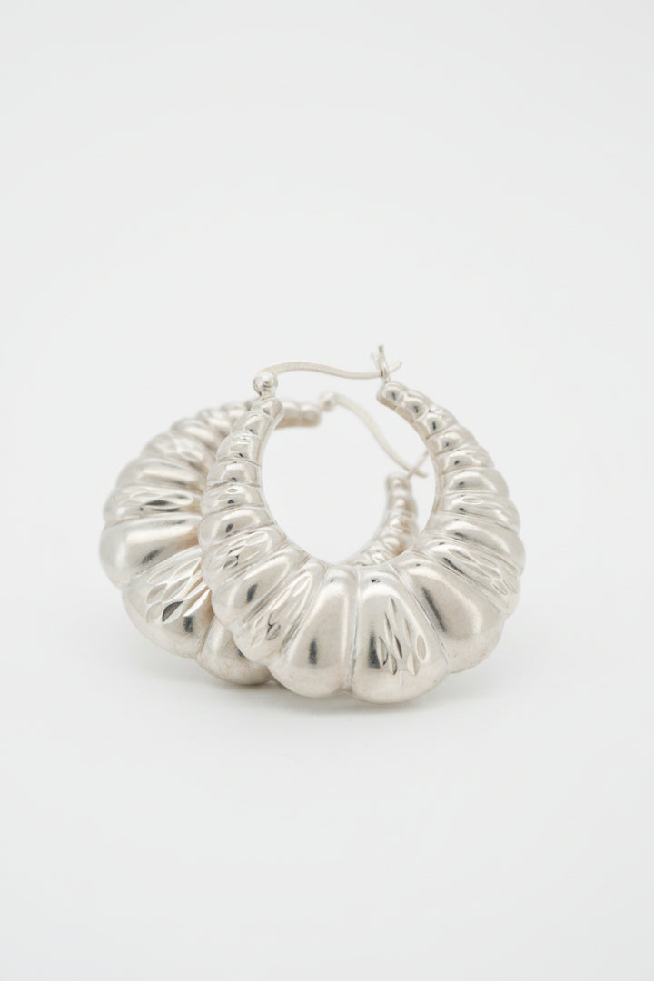 925S SILVER SHRIMP EARRINGS 15.3 GRAMS