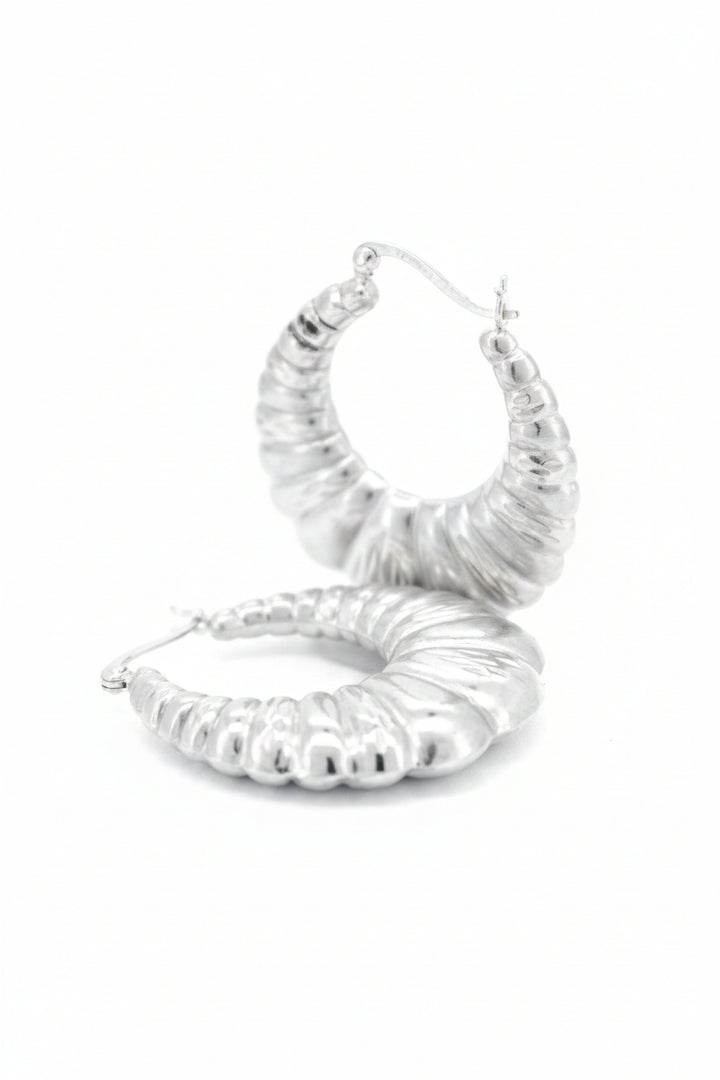 925S SILVER SHRIMP EARRINGS 15.3 GRAMS
