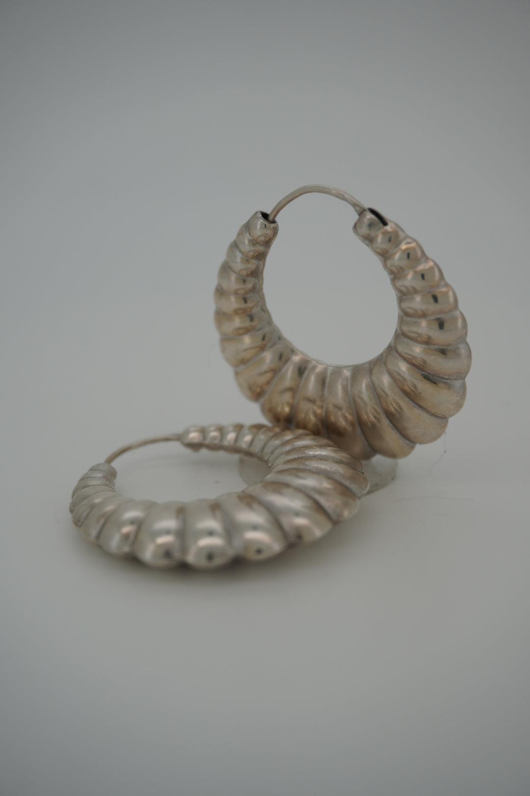 925S SILVER SHRIMP EARRINGS 9.9 GRAMS