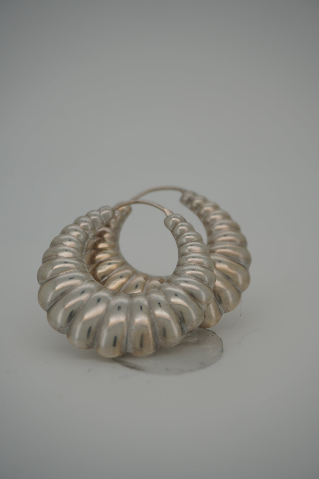 925S SILVER SHRIMP EARRINGS 9.9 GRAMS