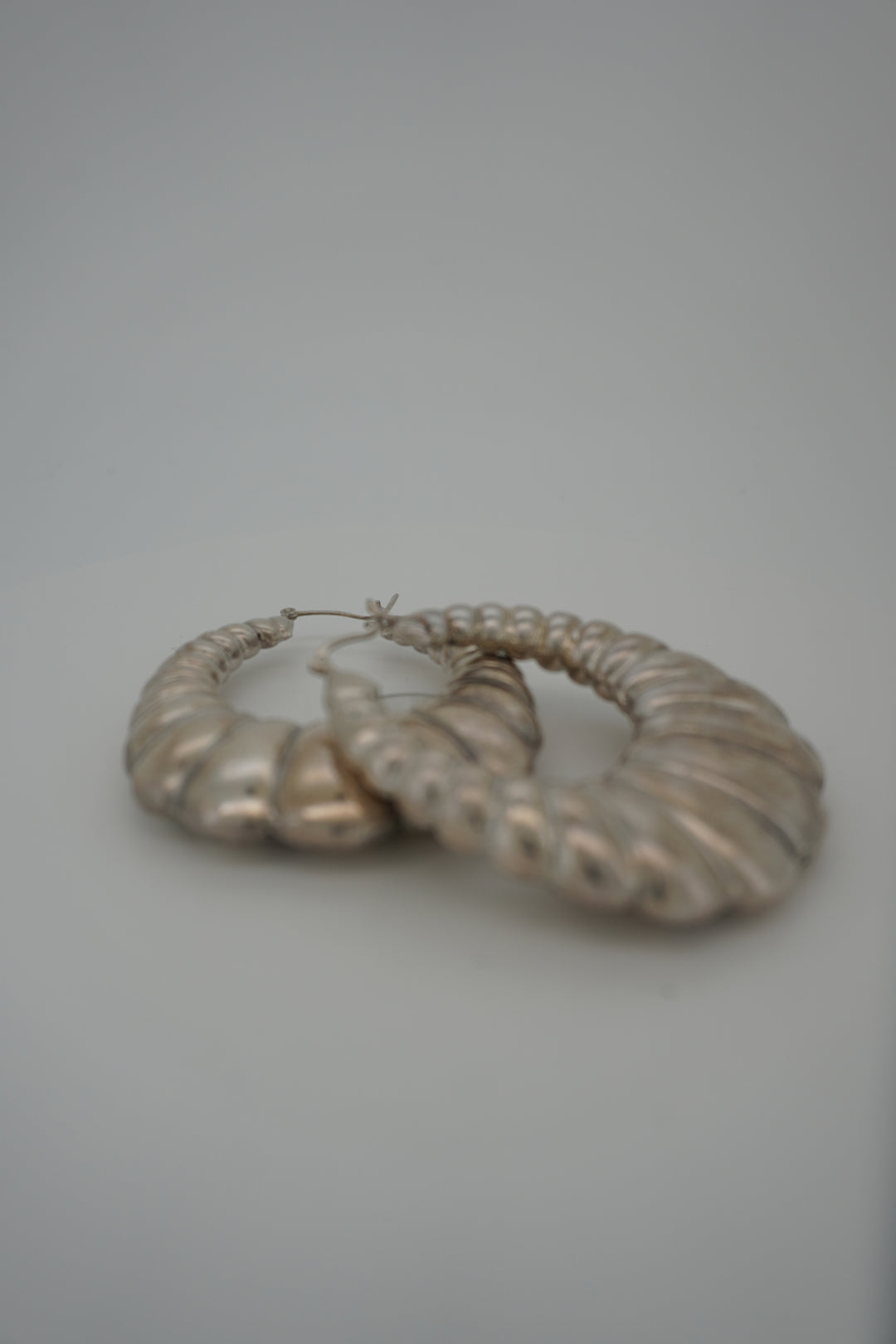 925S SILVER SHRIMP EARRINGS 11.7 GRAMS