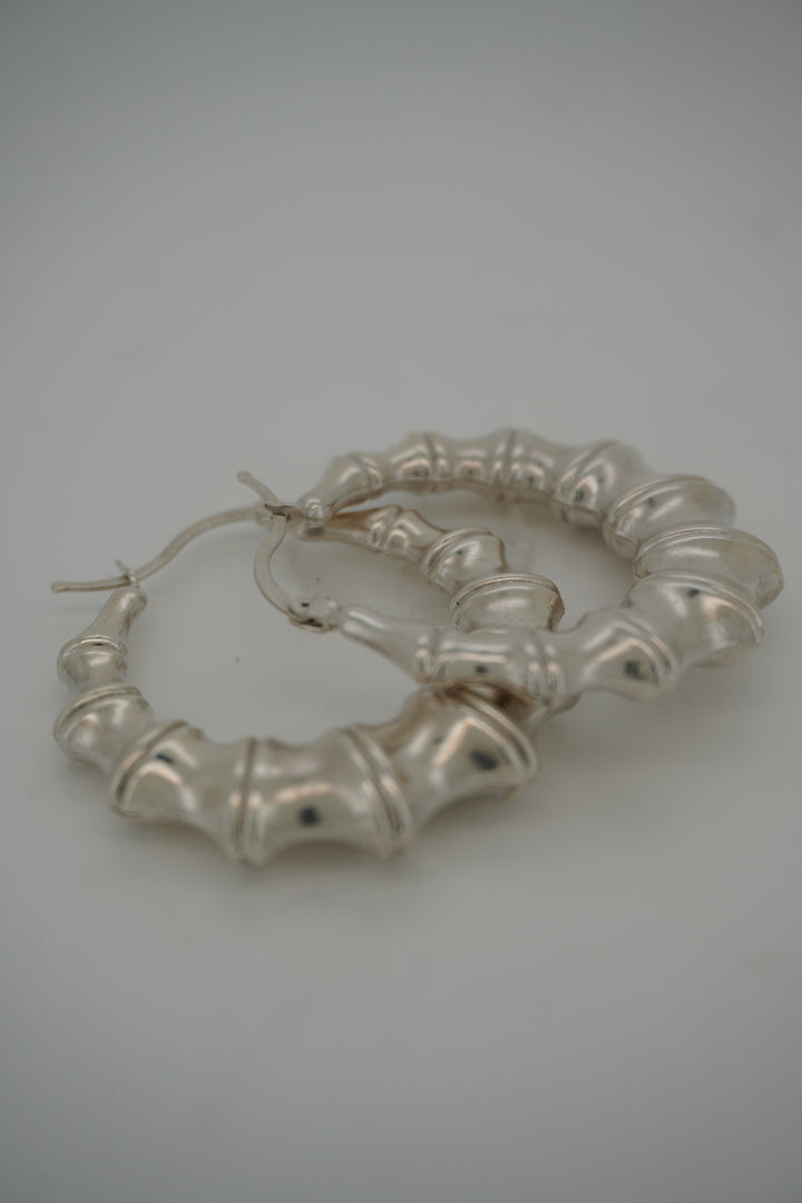 925S SILVER SHRIMP EARRINGS 19.7 GRAMS