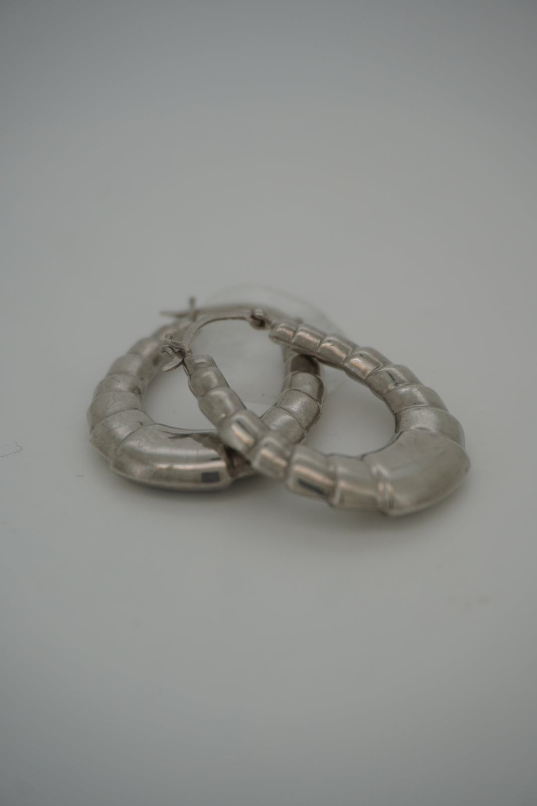 925S SILVER SHRIMP EARRINGS 6.6 GRAMS