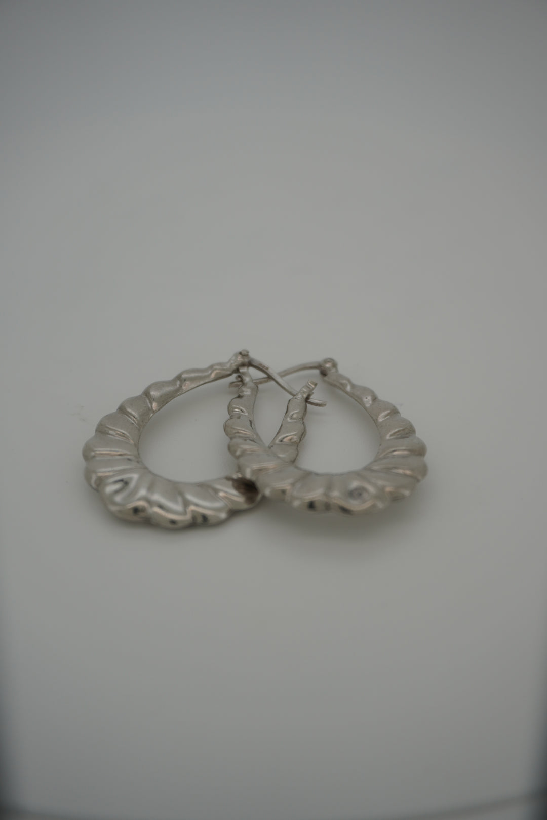 925S SILVER SHRIMP EARRINGS 5.5 GRAMS