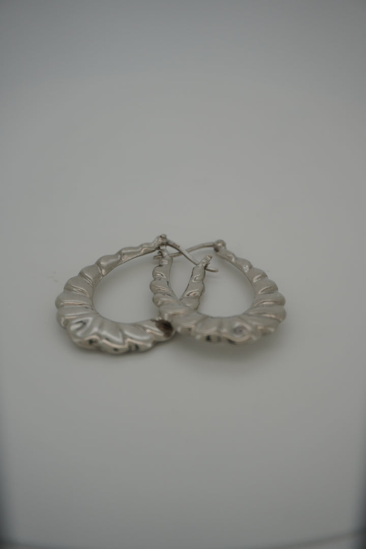 925S SILVER SHRIMP EARRINGS 5.5 GRAMS