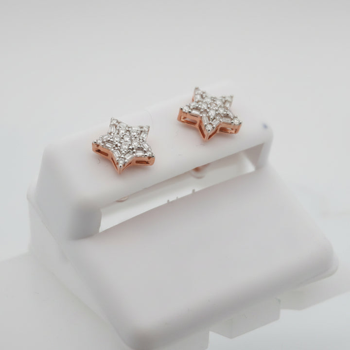 925S SILVER MOISSANITE EARRINGS 0.69CTW