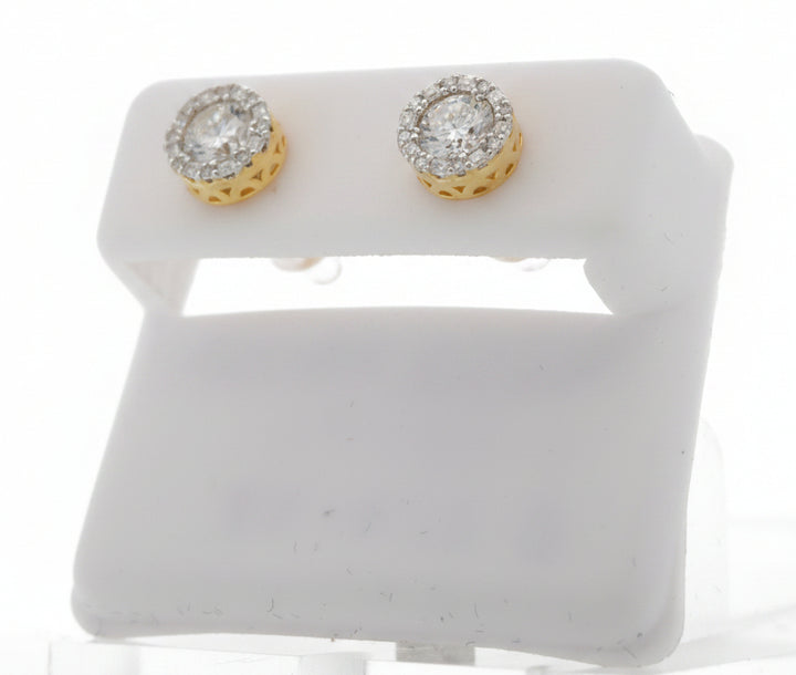 925 SILVER MOISSANITE 1.35CTW EARRINGS