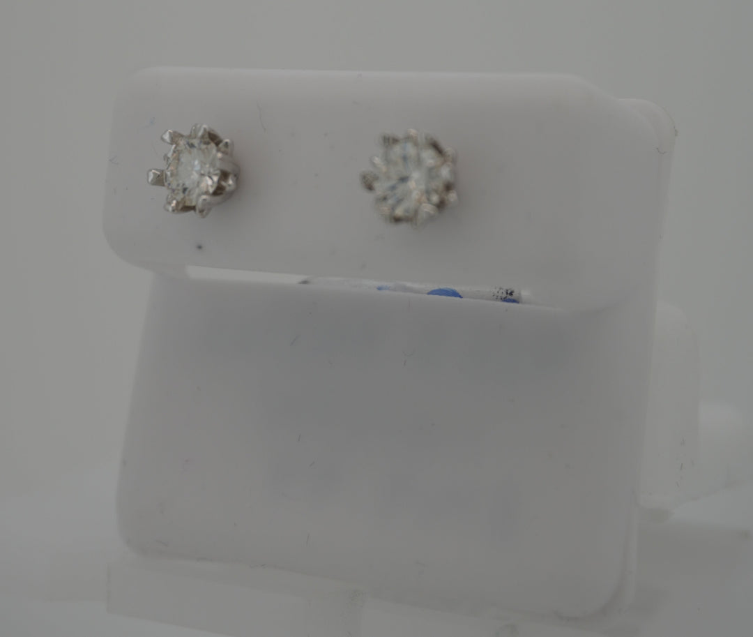 925 SILVER MOISSANITE 1.27CTW EARRINGS
