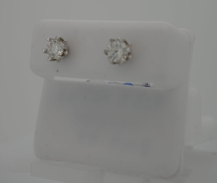 925 SILVER MOISSANITE 1.27CTW EARRINGS