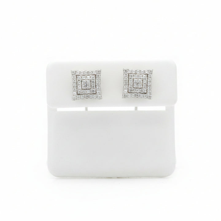 925 SILVER MOISSANITE 0.48CTW EARRINGS