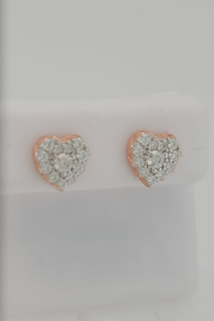 925 SILVER MOISSANITE 0.67CTW EARRINGS