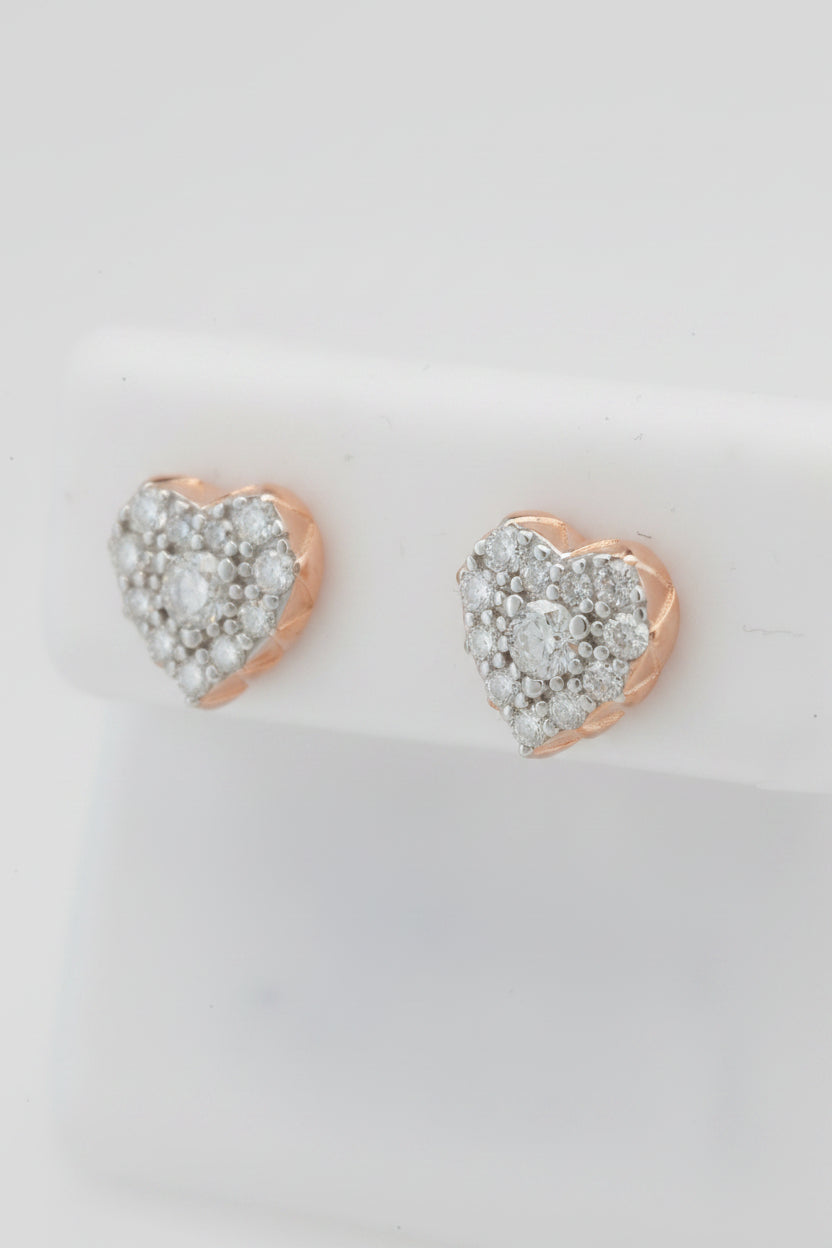 925 SILVER MOISSANITE 0.67CTW EARRINGS
