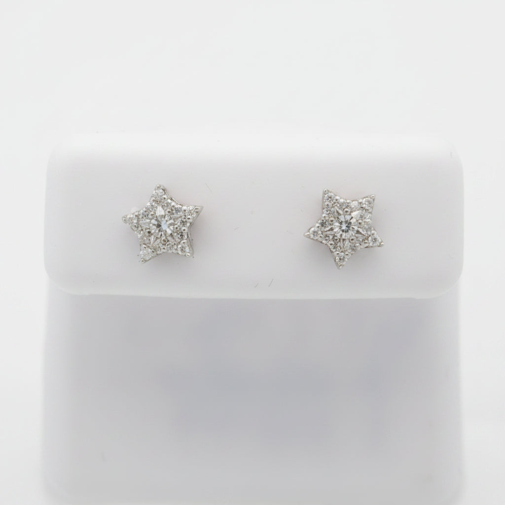 925 SILVER MOISSANITE 0.23CTW EARRINGS