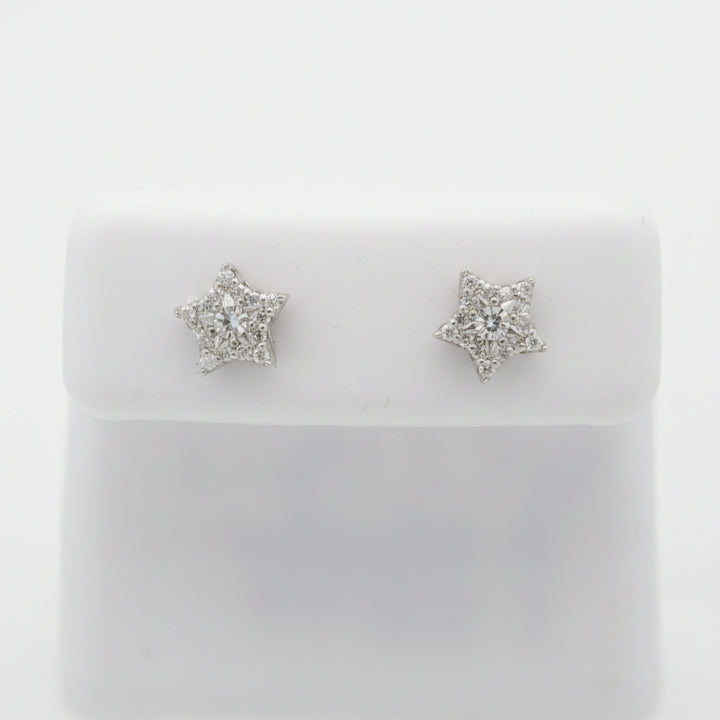 925 SILVER MOISSANITE 0.23CTW EARRINGS