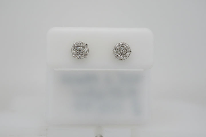925 SILVER MOISSANITE 0.21CTW EARRINGS