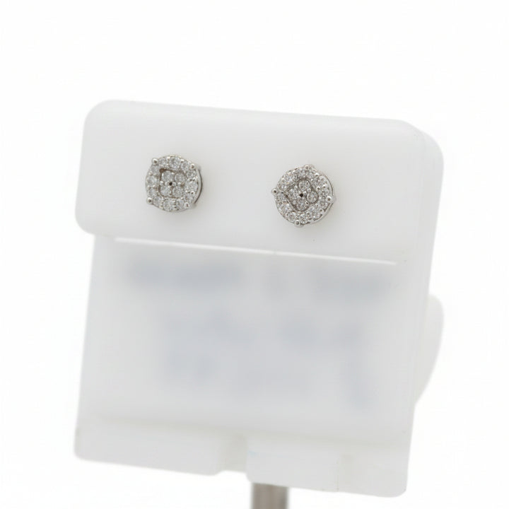 925 SILVER MOISSANITE 0.21CTW EARRINGS