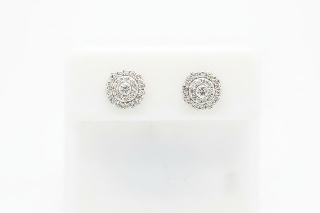 925 SILVER MOISSANITE 0.31CTW EARRINGS