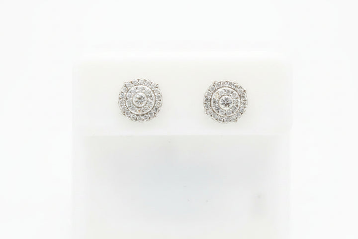 925 SILVER MOISSANITE 0.31CTW EARRINGS