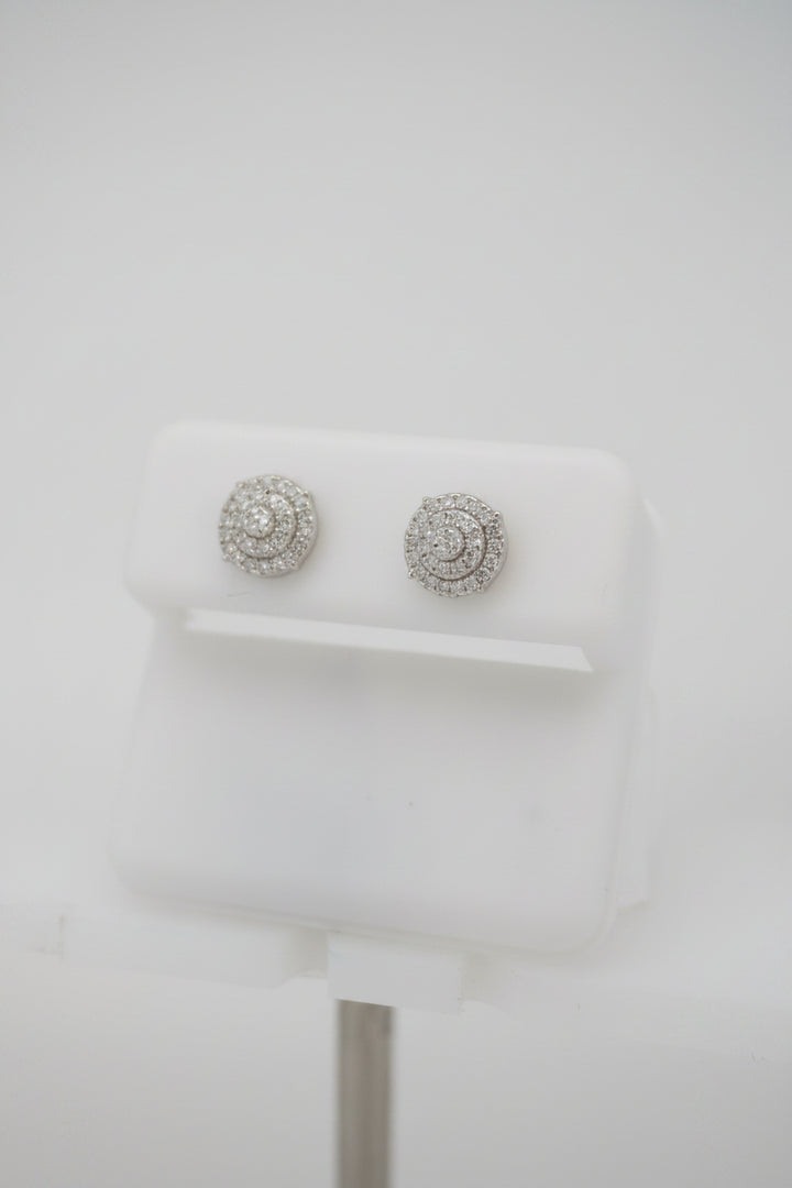 925 SILVER MOISSANITE 0.31CTW EARRINGS