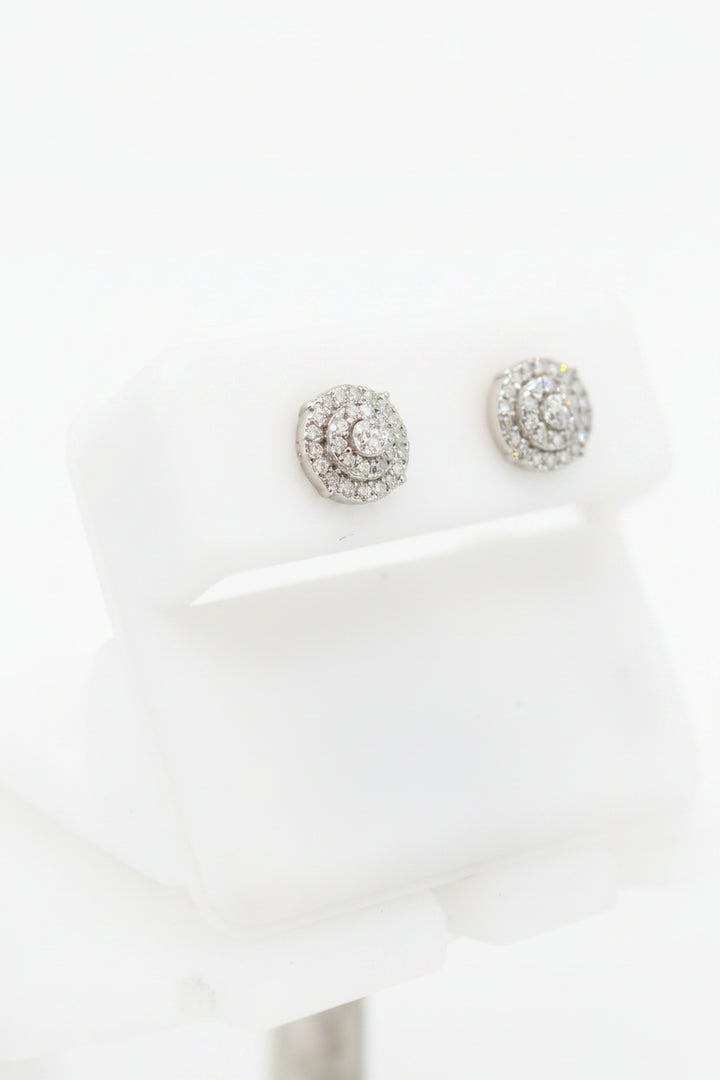 925 SILVER MOISSANITE 0.31CTW EARRINGS