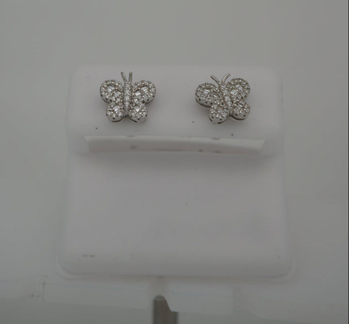 925 SILVER MOISSANITE 0.43CTW EARRINGS