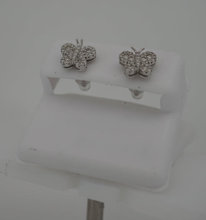925 SILVER MOISSANITE 0.43CTW EARRINGS